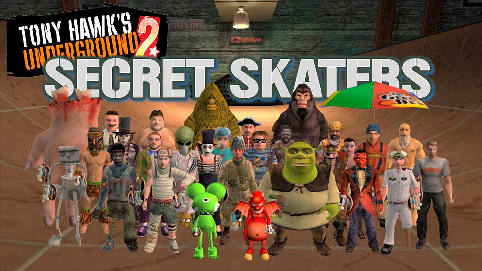 [Fun Video] Secret Skaters from Tony Hawk's Underground 2
