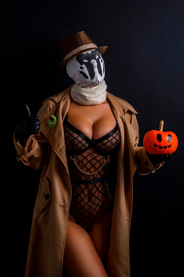 [Cosplay] Rorschach (Watchmen) by Anna Shakh