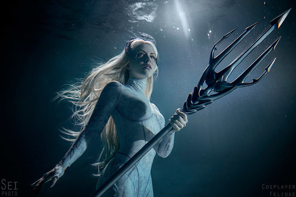 Russian Cosplay: Queen Atlanna (Aquaman Movie) by Felidae