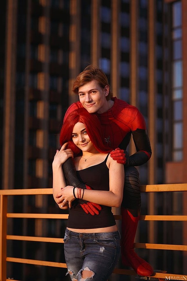Russian Cosplay: Spider-man & Mary Jane Watson (Spider-man) by Shamrock & Marika Greek