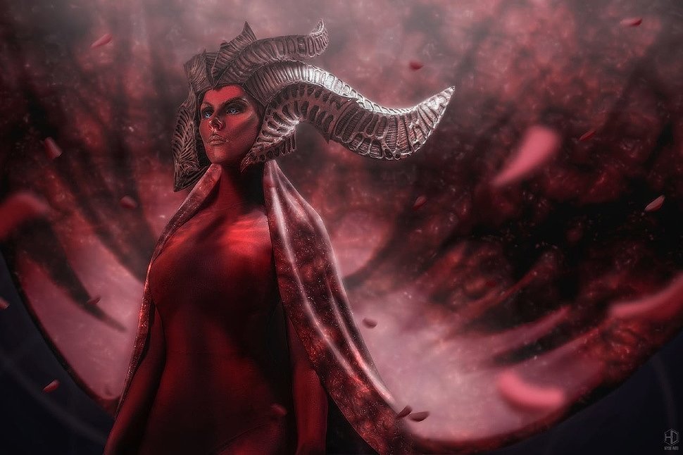 Russian Cosplay: Lilith (Diablo IV) by Felidae