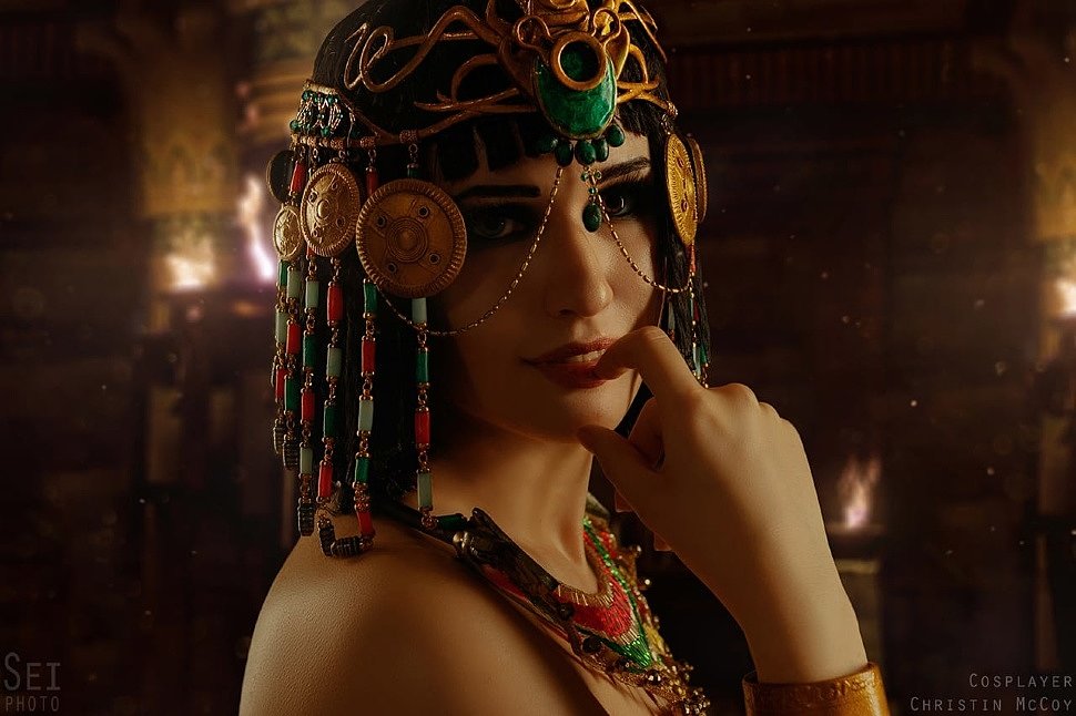 Russian Cosplay: Cleopatra (Assassin's Creed: Origins)