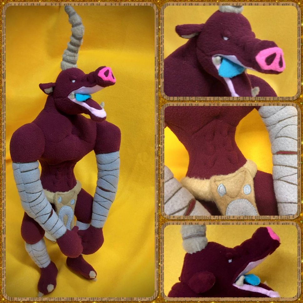 Boar Monster Plush Toy Video