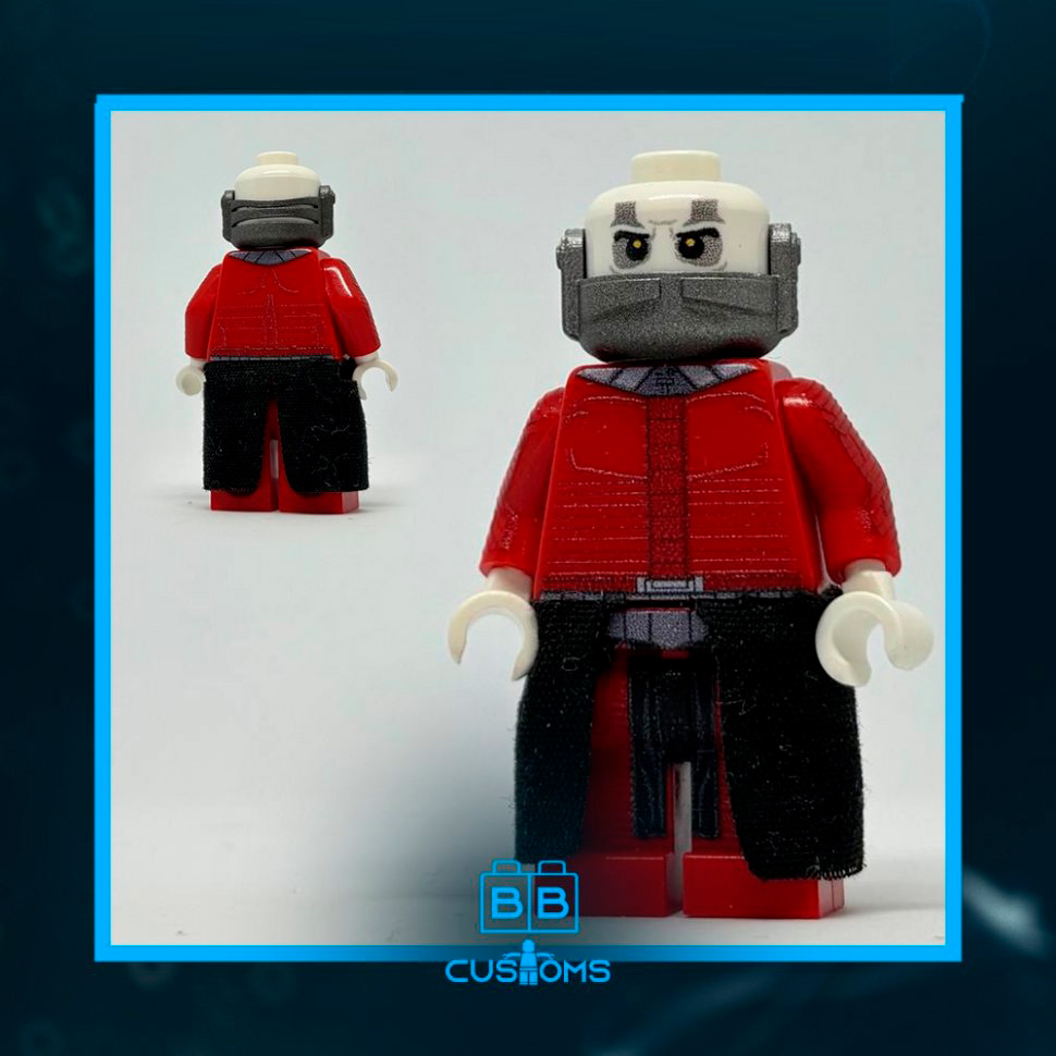 Sci-Fi Dark Cyber Warlord Minifigure Video