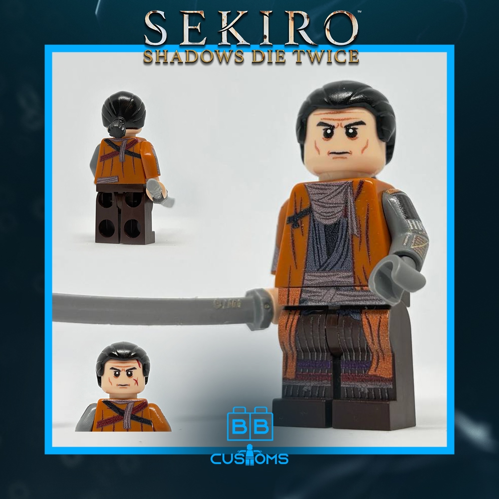 Sekiro - LEGO Wolf Figure Video