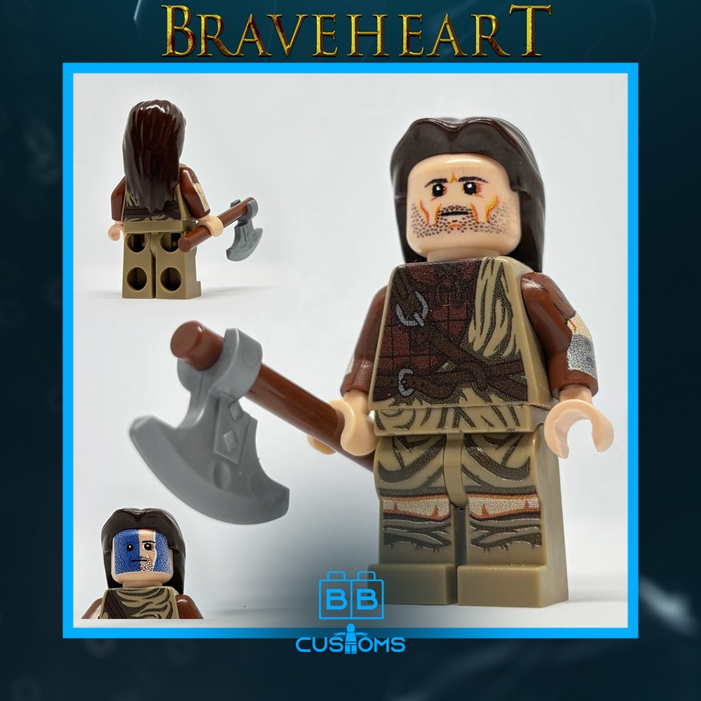 Braveheart - LEGO William Wallace Figure Video