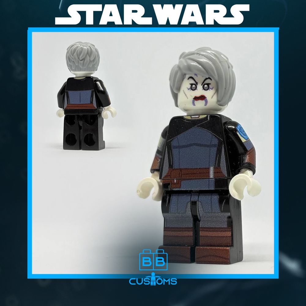Star Wars - LEGO Asajj Ventress Figure Video