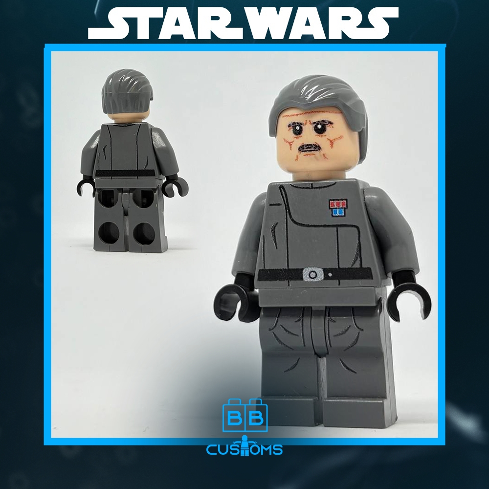 Star Wars - LEGO Wullf Yularen 02 Figure Video