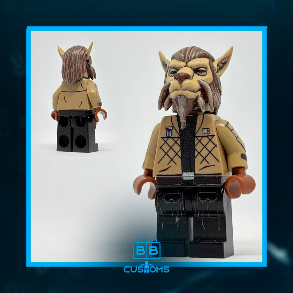 Sci-Fi Furry Alien Spy Minifigure Video