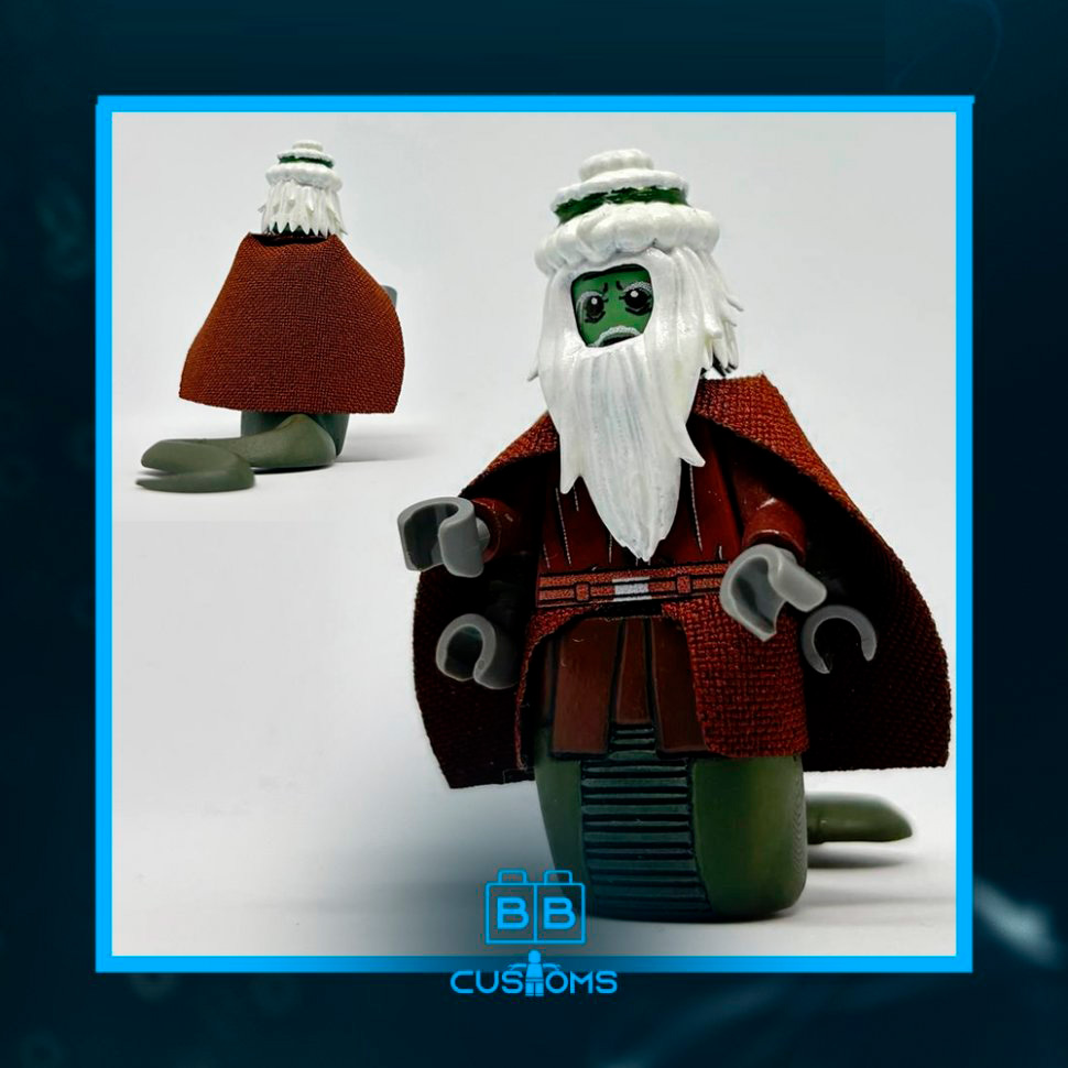 Sci-Fi Alien Jedi Council Master Minifigure Video