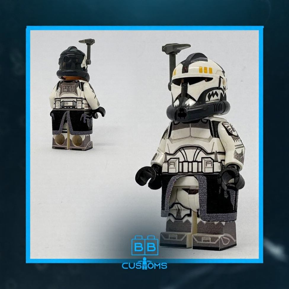 Clone Commander Wolffe Minifigure (360) Video