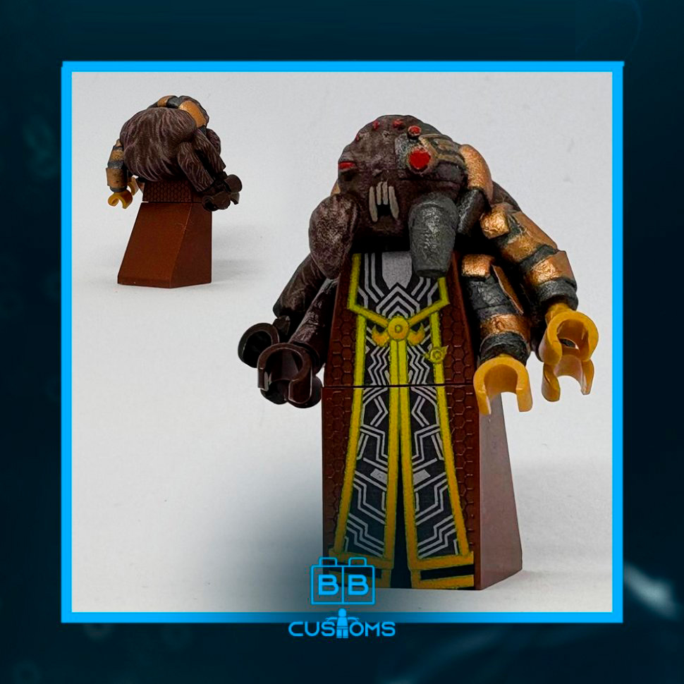 Sci-Fi Alien Naval Commander Minifigure Video