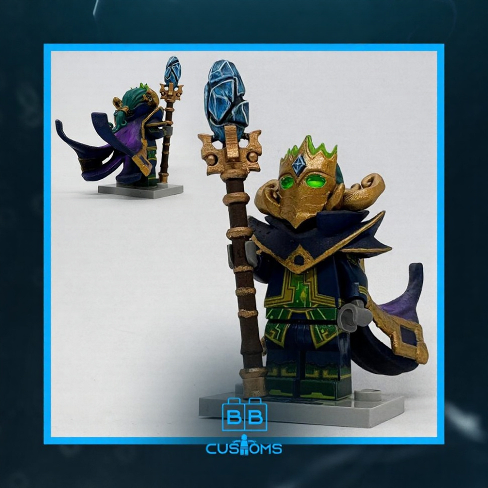 Rubick Arcane Mage Minifigure Video