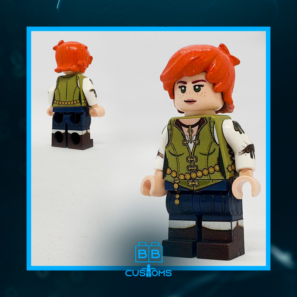 Medieval Red-Haired Healer Minifigure Video