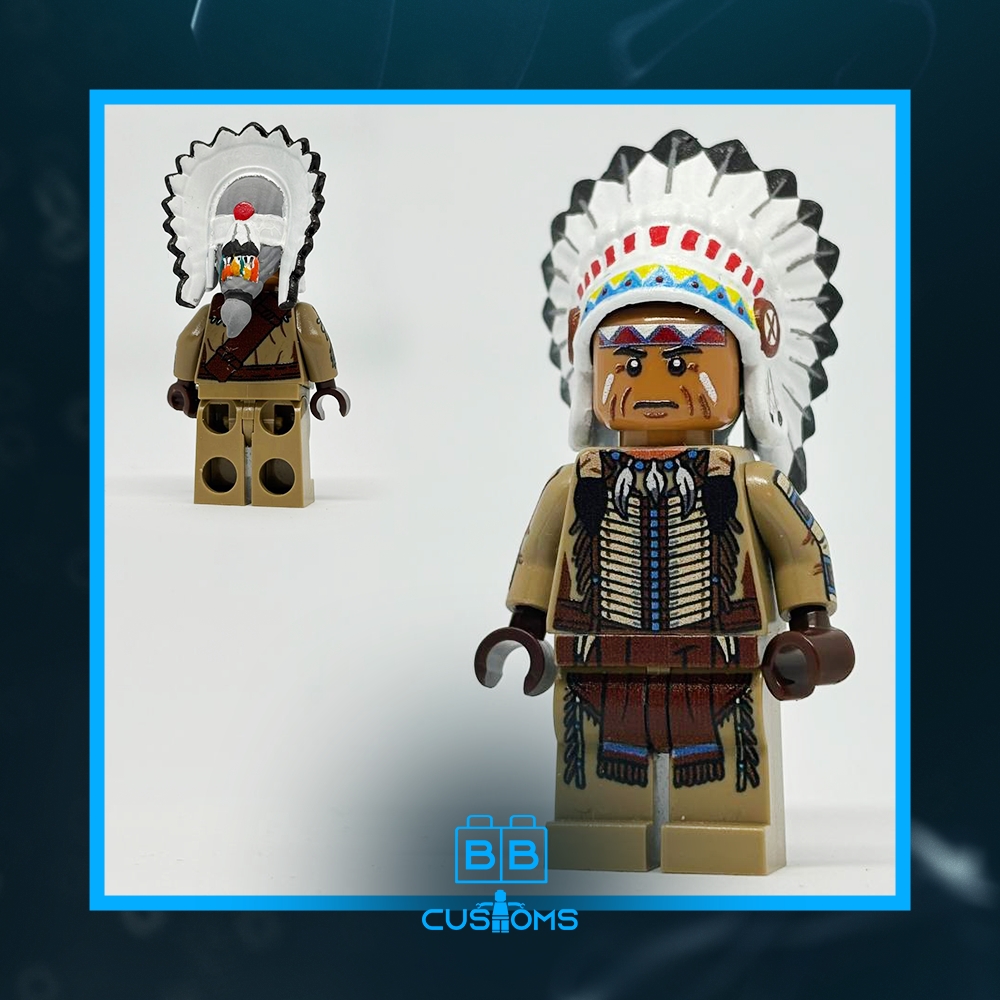 Native American Chief Warrior Minifigure Video
