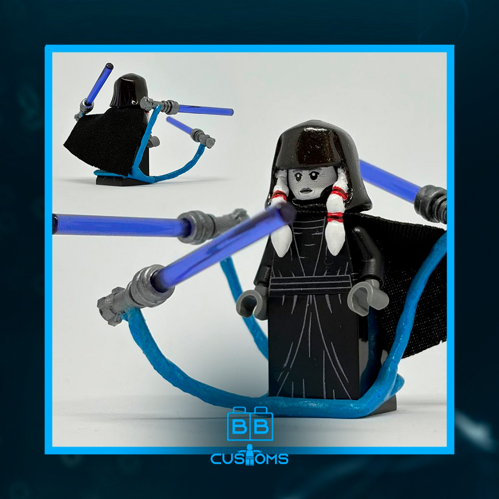 Sci-Fi Dark Space Philosopher Minifigure Video