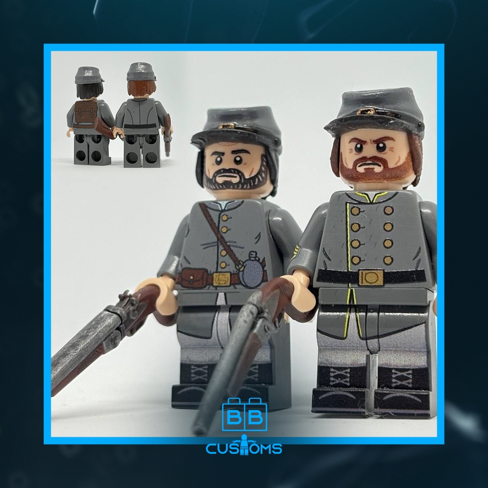 Confederate Army Soldier Minifigure Video