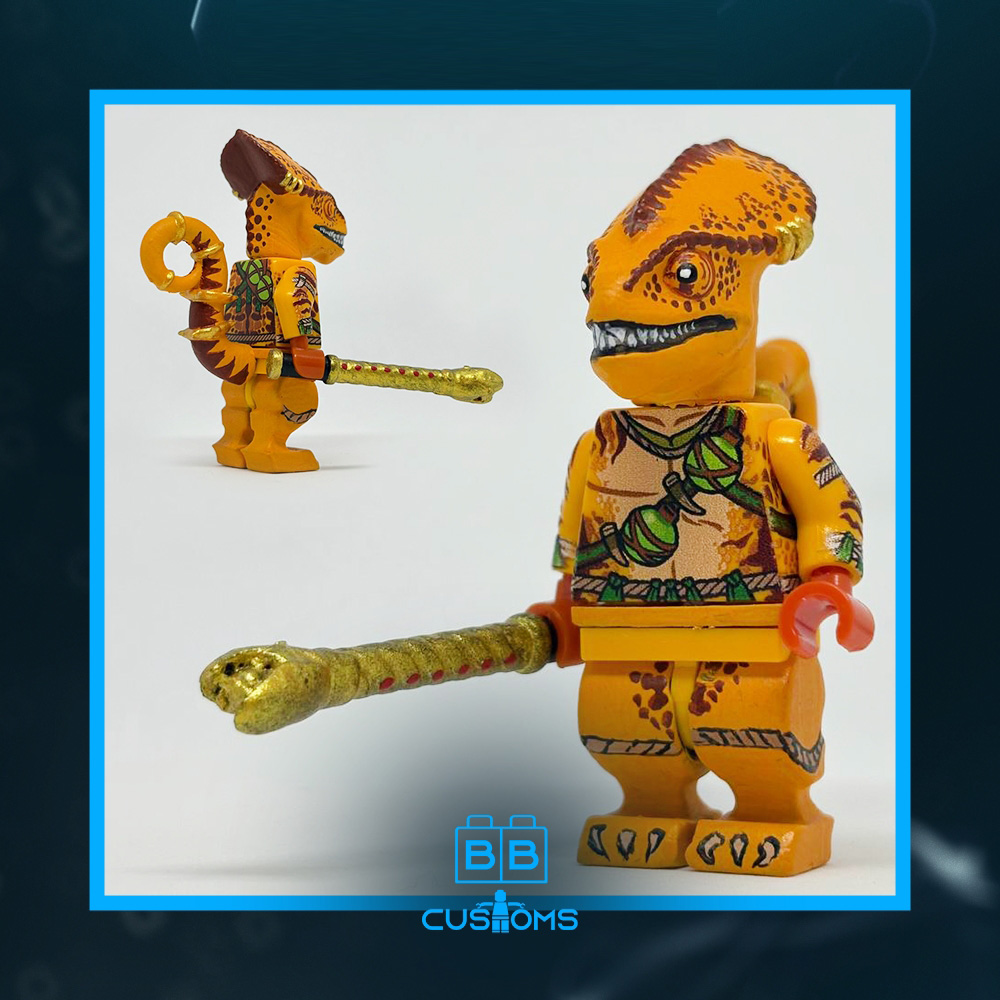 Lizard Scout Minifigure Video