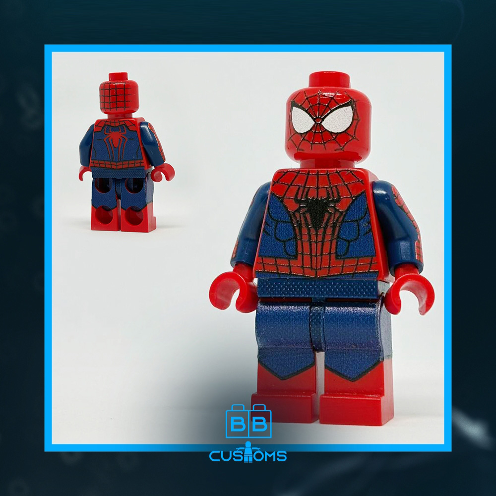 Web Hero Building Brick Minifigure Video