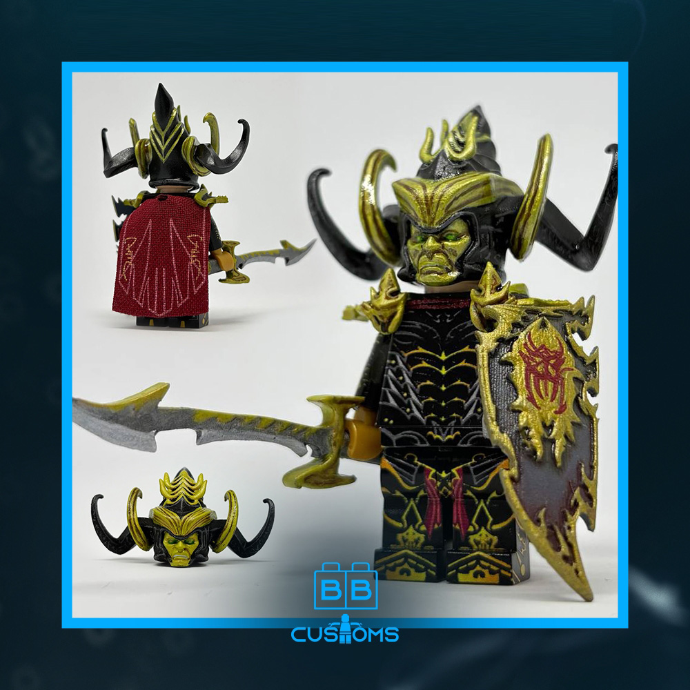 Dark Elf Sorcerer King Minifigure Video