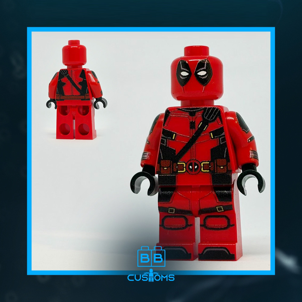 Masked Mercenary Building Brick Minifigure Video