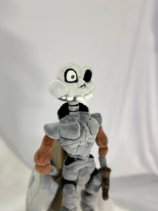 Sir Daniel Skeleton Knight Plush Toy Video
