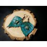 Birch Leaf With Eye Earrings