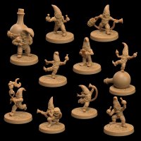 Little people in different poses Figure (Unpainted)