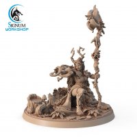 Druid on a picnic Figure (Unpainted)