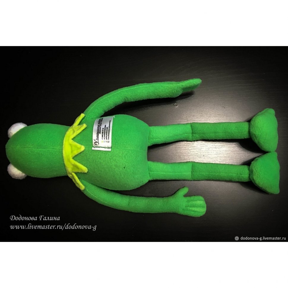 Handmade Sesame Street - Kermit the Frog Plush Toy Buy on
