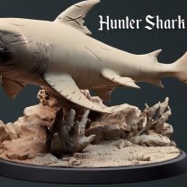Hunter Shark Figure (Unpainted)
