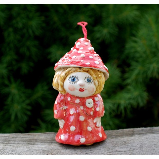 Fly Agaric Boy Figure