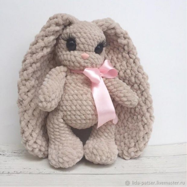 Brown Long Eared Bunny (25 cm) Plush Toy