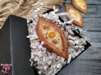 Khachapuri in Adjarian style Keychain