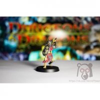 Skeleton Swordsman Figure