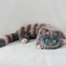 Cheshire Cat (Pink Grey) Plush Toy