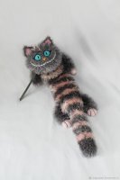 Alice in Wonderland - Cheshire Cat (Pink Grey) Plush Toy