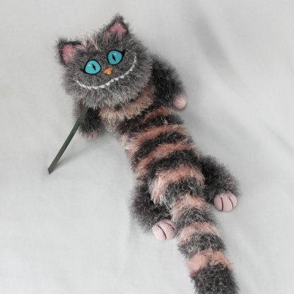 Alice in Wonderland - Cheshire Cat (Pink Grey) Plush Toy