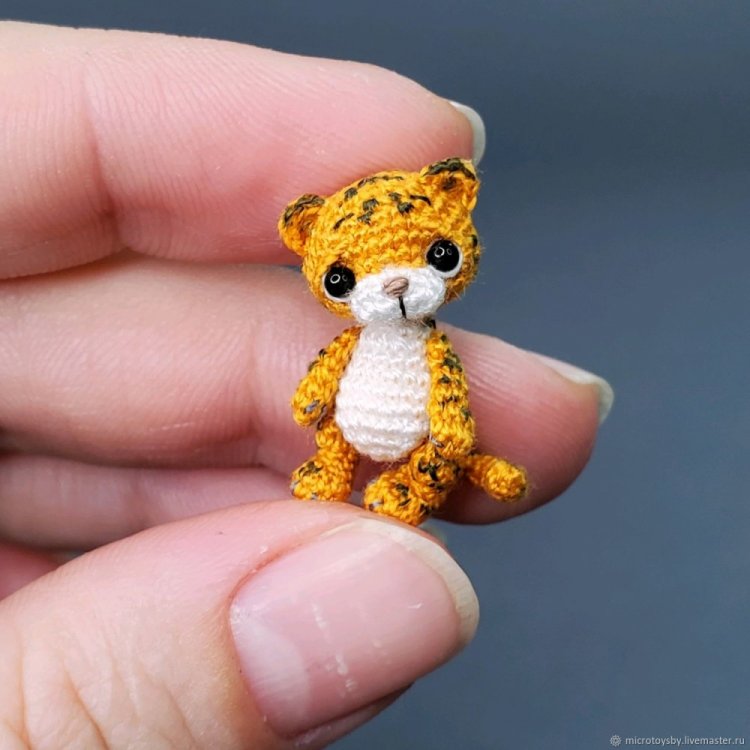 Micro Tiger Plush Toy