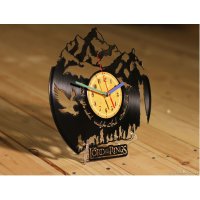 Handmade The Lord of the Rings V.5 Vinyl Clock