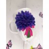 Lavender Mug With Decor