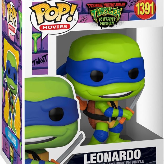 Funko Pop TMNT: Teenage Mutant Ninja Turtles Mutant Mayhem – Leonardo Figure