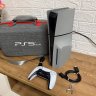 Sony PS 5 Slim 1000GB with a disk drive
