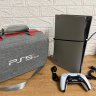 Sony PS 5 Slim 1000GB with a disk drive