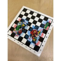 Handmade Angry Birds (White) Everyday Chess