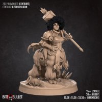Centaur Alpaca Paladin Figure (Unpainted)