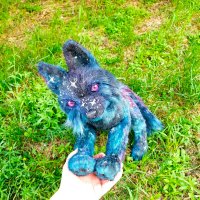 Galactic Wolf Soft Toy