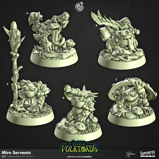 Mire Servants Figure (Unpainted)