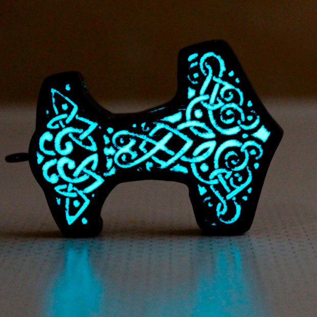 Thor's Hammer Pendant Necklace