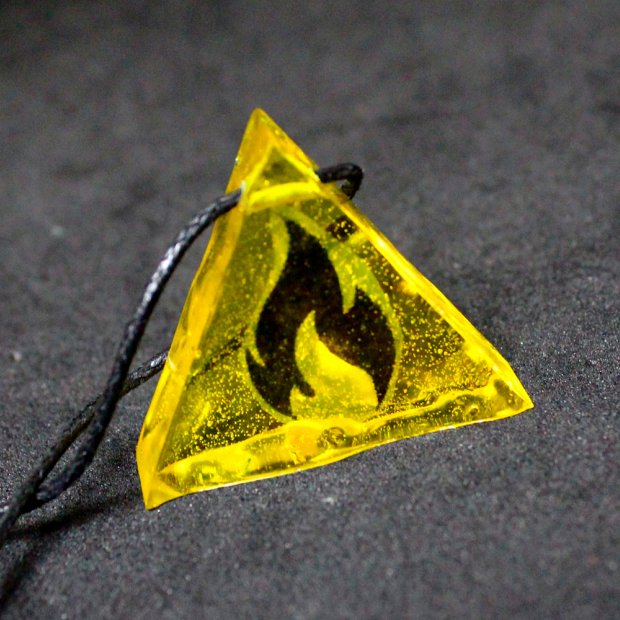 Fire Hazard Pendant Necklace